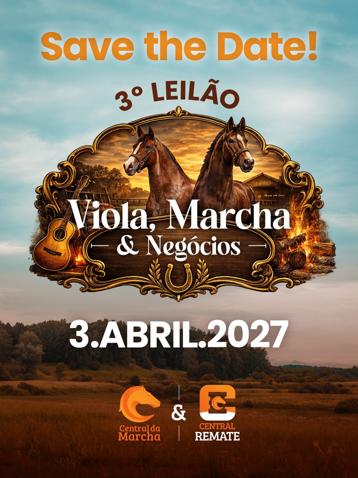3° Viola , Marcha e Negócios - Central Remate